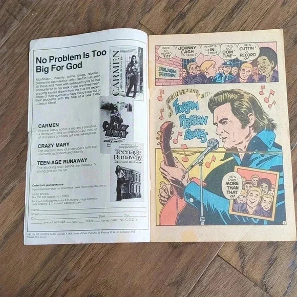 Johnny Cash Comic Book - Picture 2 of 3